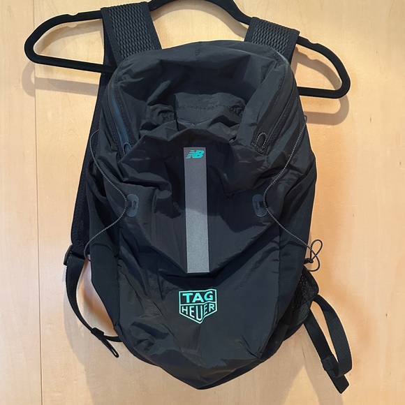 New Balance x Tag Heuer Black Running Backpack